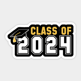 Class Of 2024 Graduation Sticker